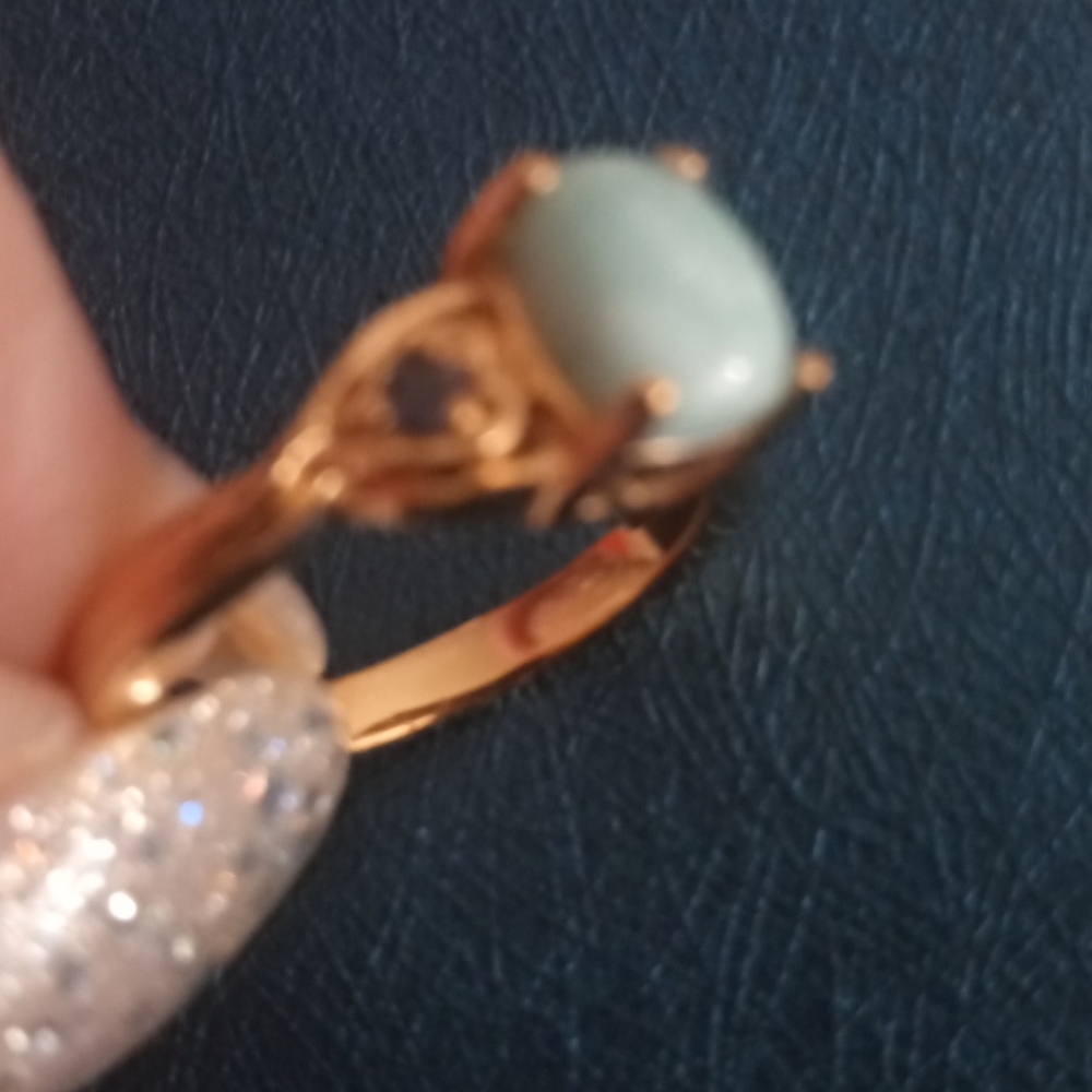 OINE DAY🎁LARIMER STONE RING NEW - Picture 3 of 4